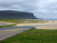 Örlygshöfn Bucht mit Sanddünen